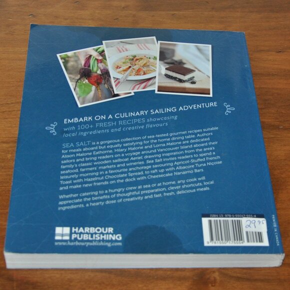 Sea Salt Recipes From The West Coast Galley Paper Back Cook Book 256 pages - Picture 7 of 8